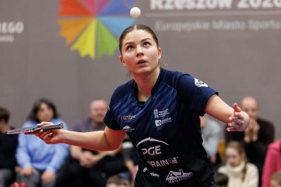 zdjęcia z zawodów w tenisie stołowym, fot. AZS Politechnika Rzeszowska