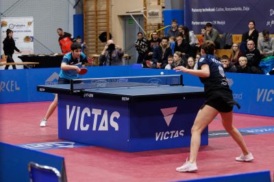zdjęcia z zawodów w tenisie stołowym, fot. AZS Politechnika Rzeszowska