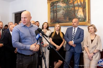 zdjęcie z konferencji prasowej Rzeszów Europejskim Miastem Sportu 2026, fot. Grzegorz Bukała, Urząd Miasta Rzeszowa