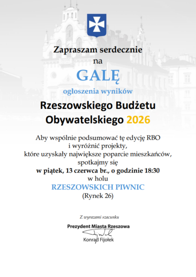 Zdjecie do artykułu Gala ogłoszenia wyników