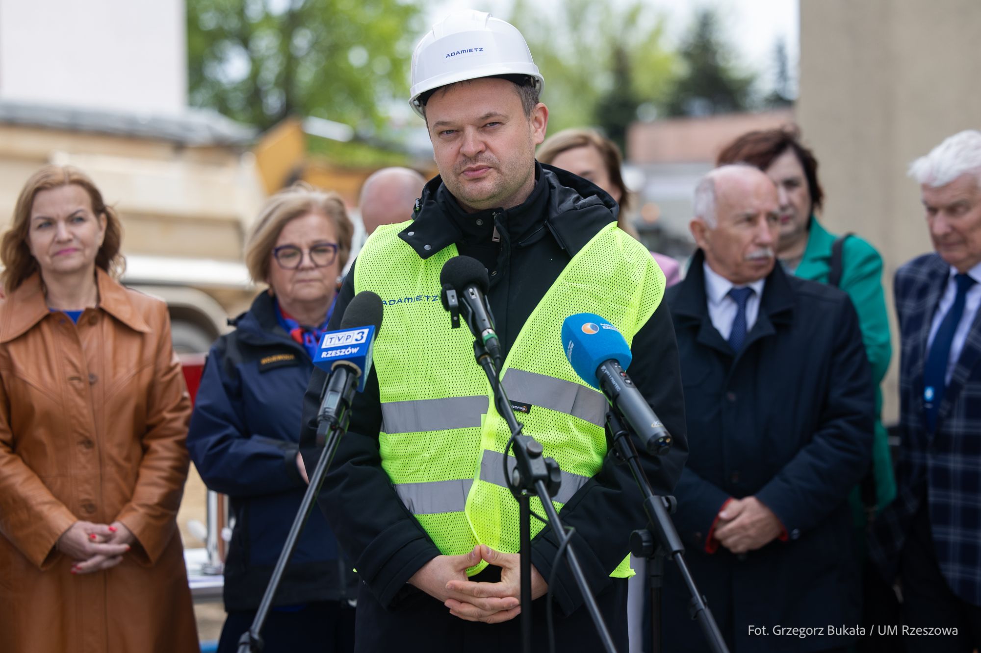 zdjęcie z podpisania umowy dotyczącej rozbudowy XLO w Rzeszowie, fot. Grzegorz Bukała, Urząd Miasta Rzeszowa