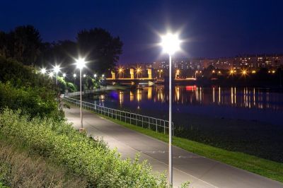 Promenada nad Wisłokiem od mostu Karpackiego w kierunku Lisiej G&oacute;ry