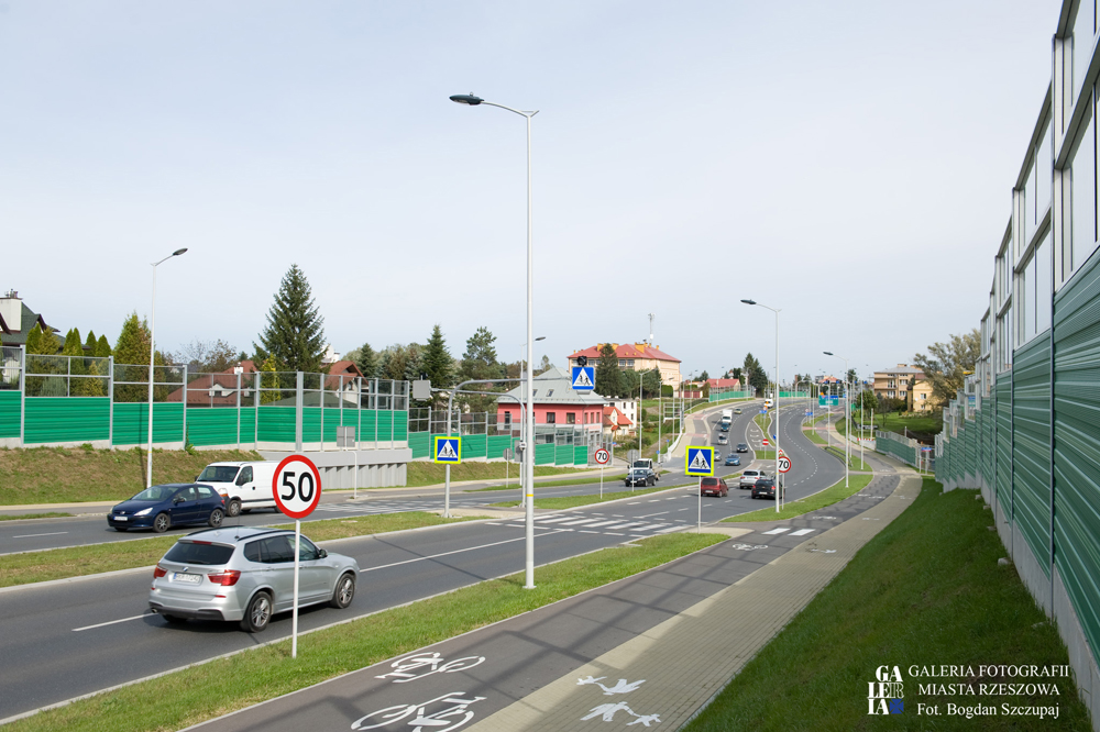 Zmodernizowana ulica Podkarpacka